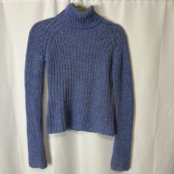 Vtg Y2K Early 2000s Multicolor Pastel Knitted Sweater Size Medium Rory Gilmore - Picture 6 of 8